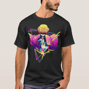 Camiseta Anime da Camada Demon - Camisa-T zenitsu