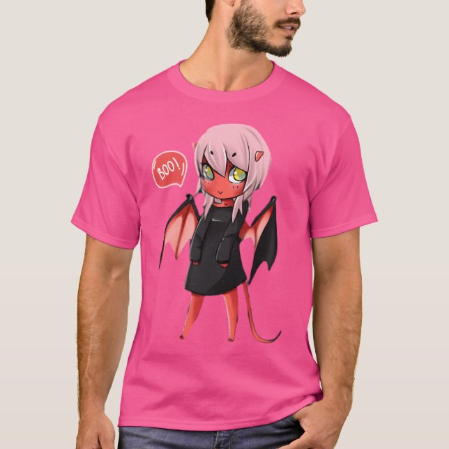 Camiseta Anime da Menina do Diabo (Frente)