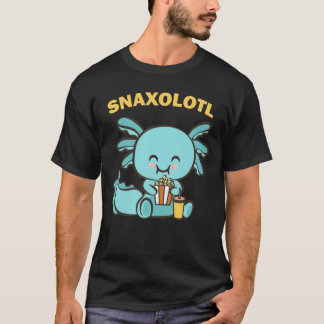 Camiseta Anime de Cute Axolotl Lover Snaxolotl kawaii
