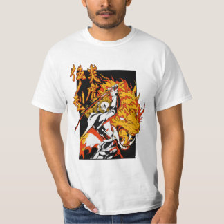Camiseta Anime de kyojuro rengoku