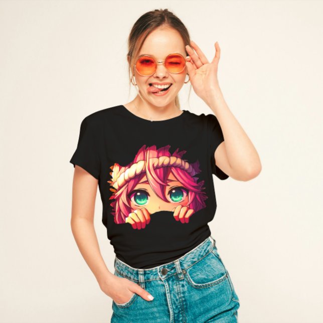 Camiseta Anime de Pequim (Criador carregado)