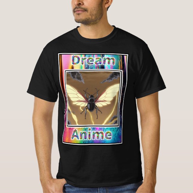 Camiseta Anime de Sonho de Besouro de ouro (Frente)