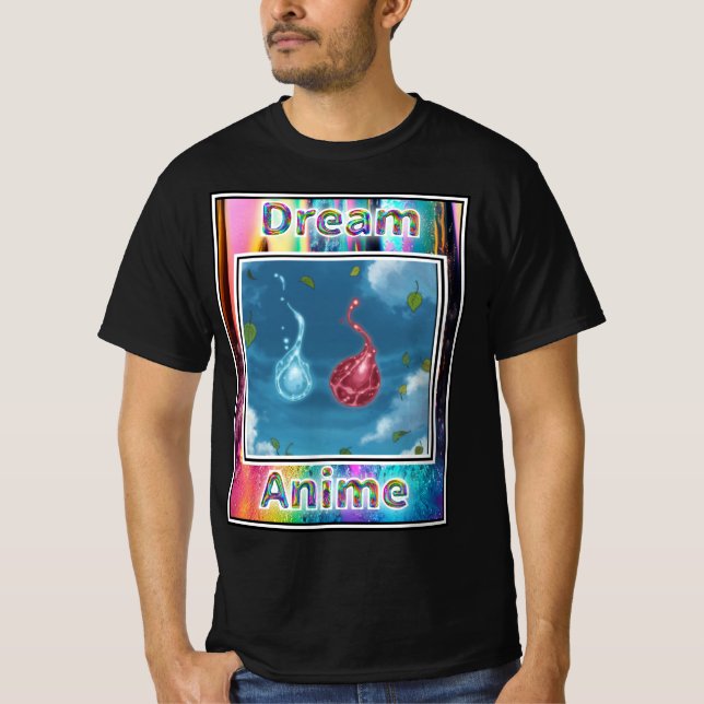 Camiseta Anime de Sonho de Grande Espíritos (Frente)
