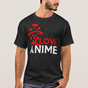 Camiseta Anime do amor do Ai