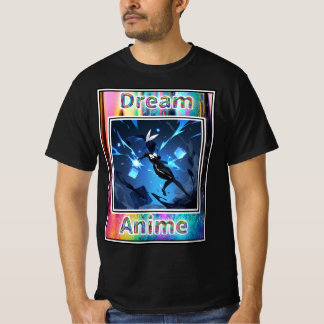 Camiseta Anime do Sonho de Sombra de Tinta