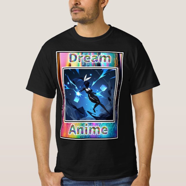Camiseta Anime do Sonho de Sombra de Tinta (Frente)