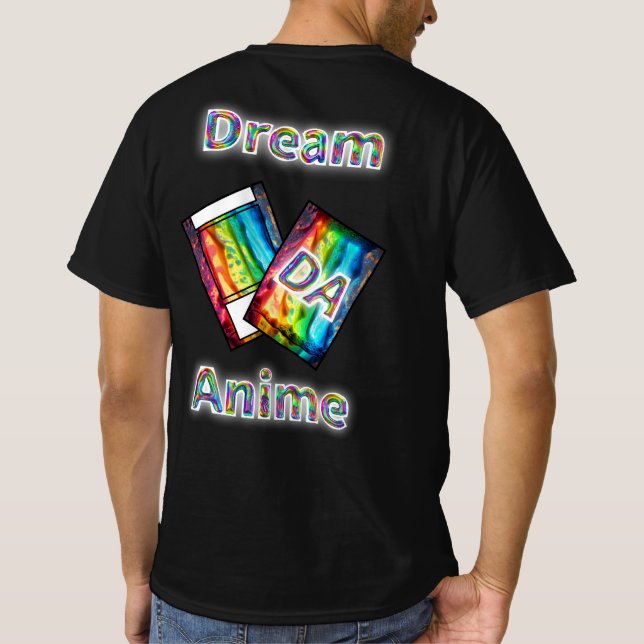 Camiseta Anime do Sonho do Alimentador de Energia (Verso)