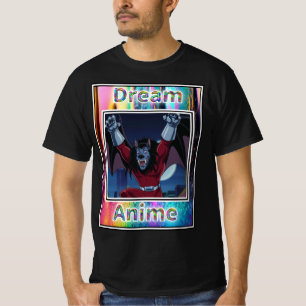 Camiseta Anime do Sonho Wolf Bat