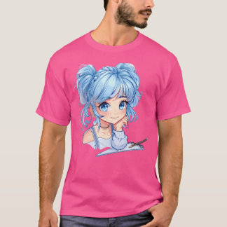 Camiseta Anime E Anima Desenhando Desenhando Otaku Gra