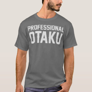 Camiseta Anime Engraçado, Anime Profissional Otaku Premiu
