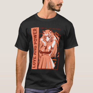 Camiseta Anime engraçado de amor e poder