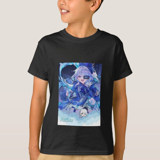 Camiseta Anime - Furina Teen T-shirt (Frente)
