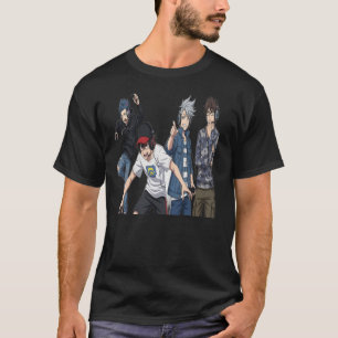 Camiseta Anime Gaming Squad - Rapazes Gamer Com