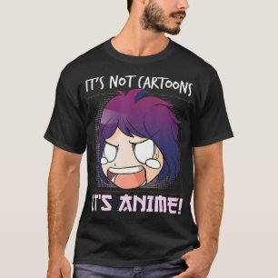 Camiseta Anime Gift Kawaii Japão Ramen Baka Para Homens E M