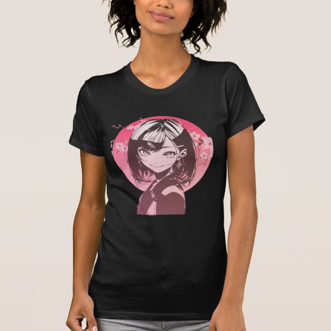 Camiseta Anime Girl (Frente)