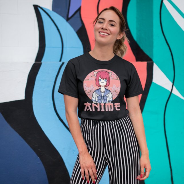 Camiseta Anime Girl (Criador carregado)