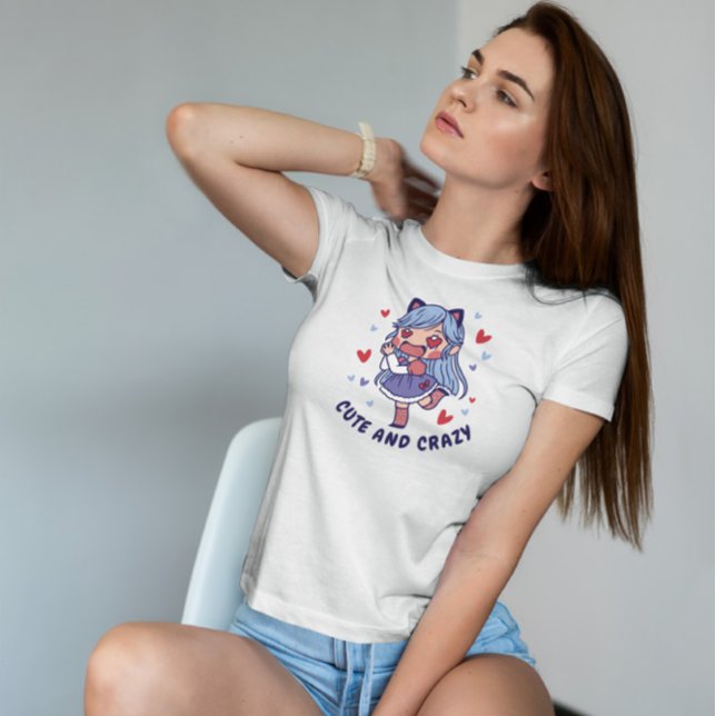 Camiseta Anime Girl In Love (Criador carregado)