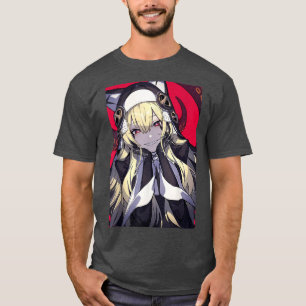 Camiseta Anime Girl Kawaii Waifu Aestética japonesa Manga O
