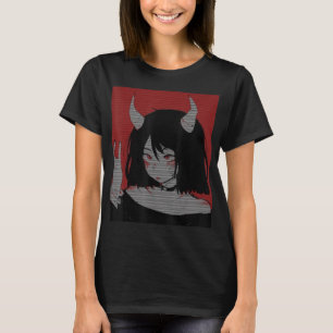 Camiseta Anime Girl Kawaii Waifu - Estética japonesa Otaku