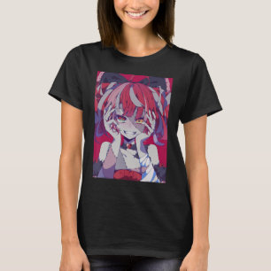 Camiseta Anime Girl Kawaii Waifu - Estética japonesa Otaku3