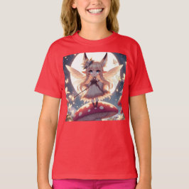 Camiseta Anime Girl Pixie Hippie Moon Fairy