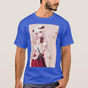 Camiseta Anime Girl Waifu - Estética japonesa Otaku