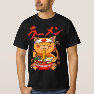 Camiseta Anime Girl Waifu Que Ama Anime Ramen E Sketchi