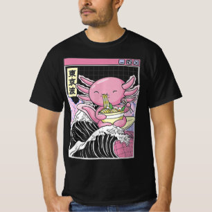 Camiseta Anime Girl Waifu Que Ama Anime Ramen E Sketchi