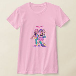 Camiseta "Anime Girls 'Wow' T-Shirt - Bold & Catching O