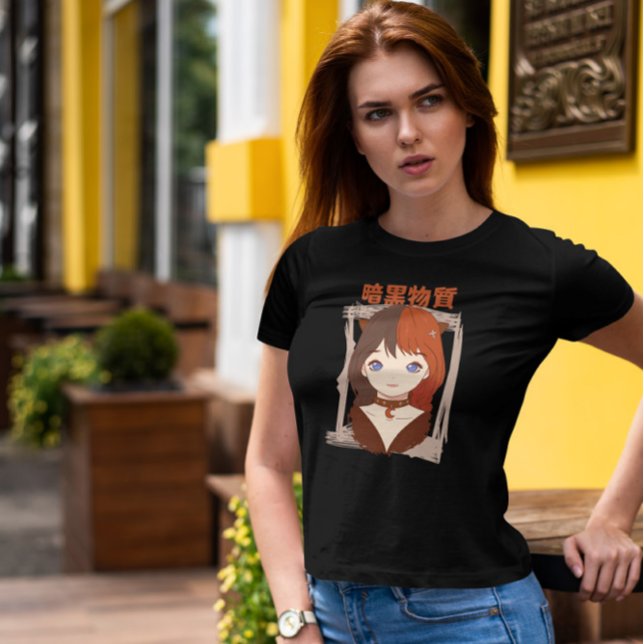 Camiseta Anime Gótico Bonito (Criador carregado)