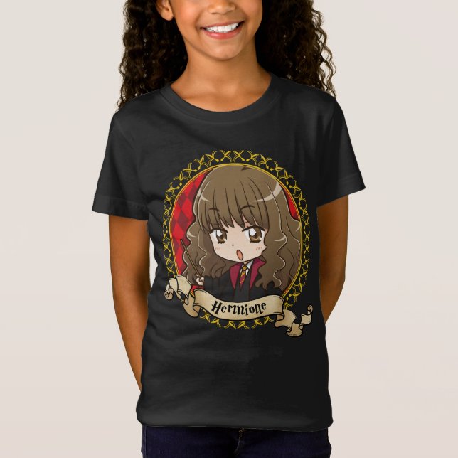 Camiseta Anime Hermione Granger Portrait (Frente)
