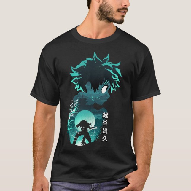 Camiseta Anime Hero Deku T-Shirt (Frente)