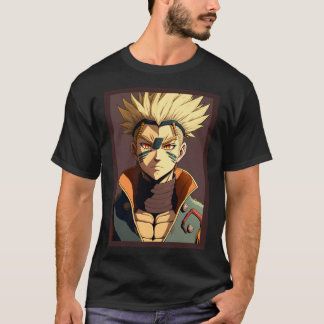 Camiseta Anime Hero Yellow Haired Warrior