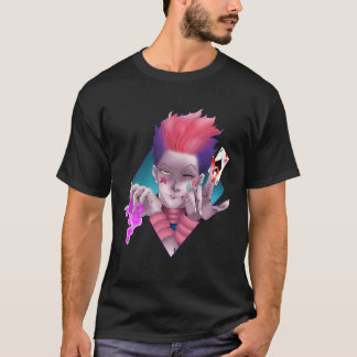 Camiseta Anime Hisoka Shirt Hunter X Hunter Manga Strip HXH