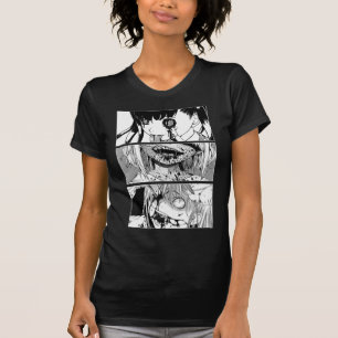 Camiseta Anime Horror Anime Japonesa Anime Estética Otaku
