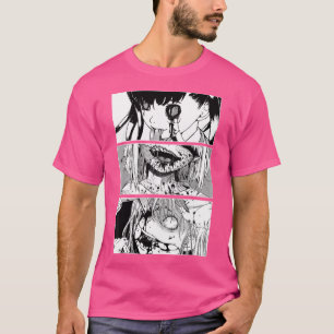 Camiseta Anime Horror Anime Japonesa Anime Estética Otaku