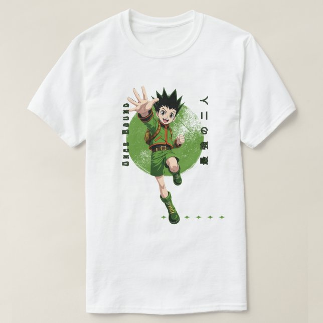 Camiseta Anime Hunter x Hunter Gon Freecss (Frente do Design)