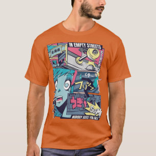 Camiseta Anime Japanimation Japanime Japanese manga otaku q