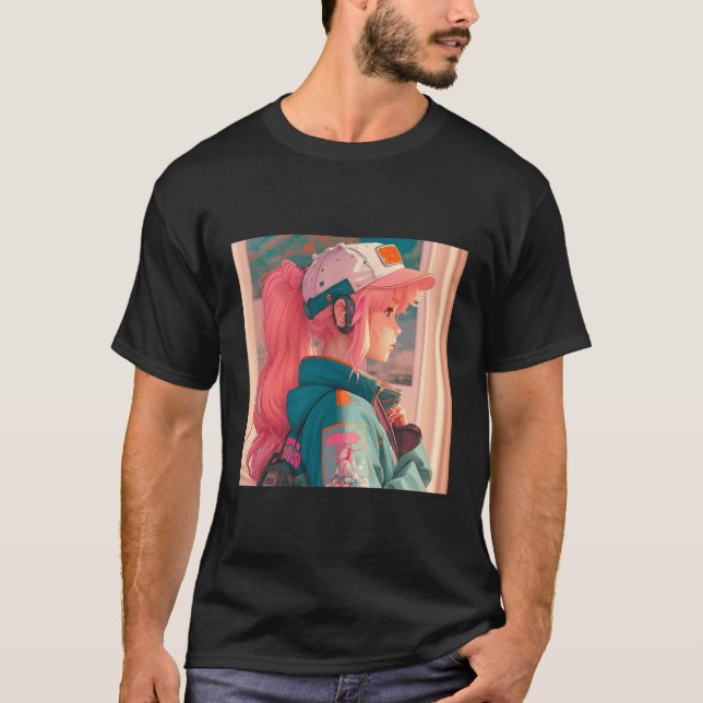 Camiseta Anime japonês (Frente)