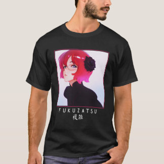 Camiseta Anime japonês anime estético Otaku