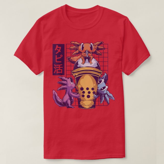 Camiseta Anime Japonês Cone, Sorvete Engraçado Engraçado (Frente do Design)