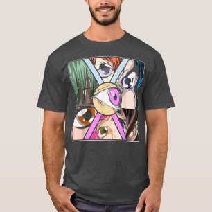 Camiseta Anime japonês Kawaii Girl Manga Otaku Japão