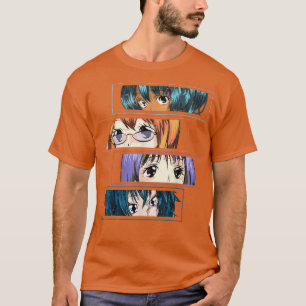 Camiseta Anime japonês Otaku Japão Manga Otaku Girl Kawaii