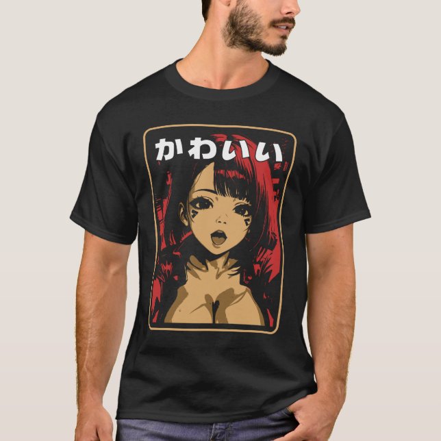 Camiseta Anime Kawaii (Frente)