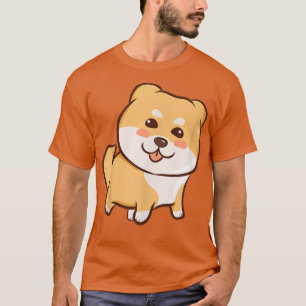 Camiseta Anime Kawaii Cute - Cachorro Shiba Inu Puppy - Kaw