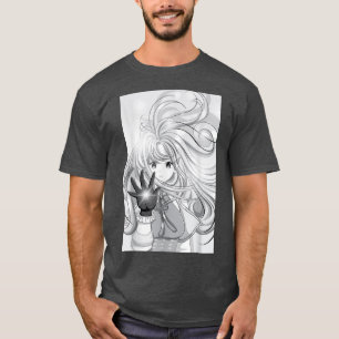 Camiseta Anime Kawaii Fada Gelada Japonês Aestética Otak