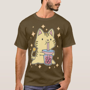 Camiseta Anime Manga Kitten Japonês Bocha-Bolo-Bola-Bolo-Bo