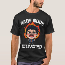 CAMISETA ANIME - MODO FÚRIA ATIVADO