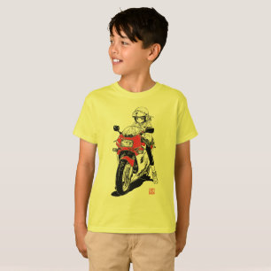 Camiseta Anime Motor Girl V01 T-Shirt