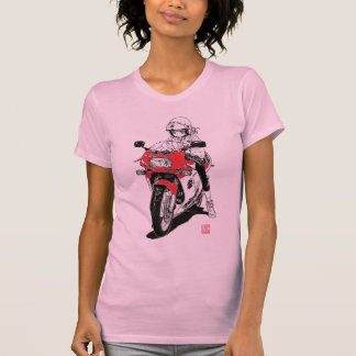 Camiseta Anime Motor Girl V01 T-Shirt